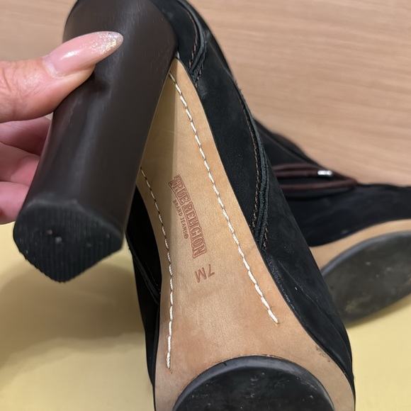 True Religion Suede Lace up Booties 7 - Picture 4 of 6